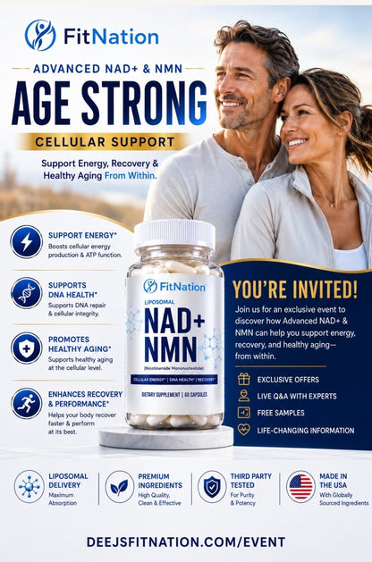 Liposomal NAD+ NMN